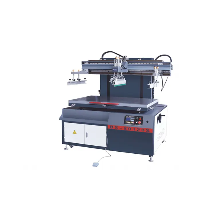 Nola hobetu dezake mikroordenagailuz kontrolatutako igogailu lauko serigrafia inprimatzeko makina batek inprimaketa industrial modernoaren eraginkortasuna