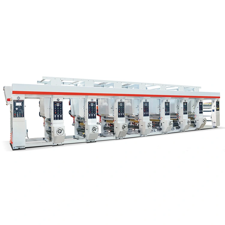 7 koloreko grabazio tinta inprimatzeko makina