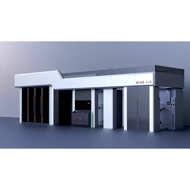 8 Kolore Servo-Drive Erdiko Danbor Flexo Inprimatzeko Makina