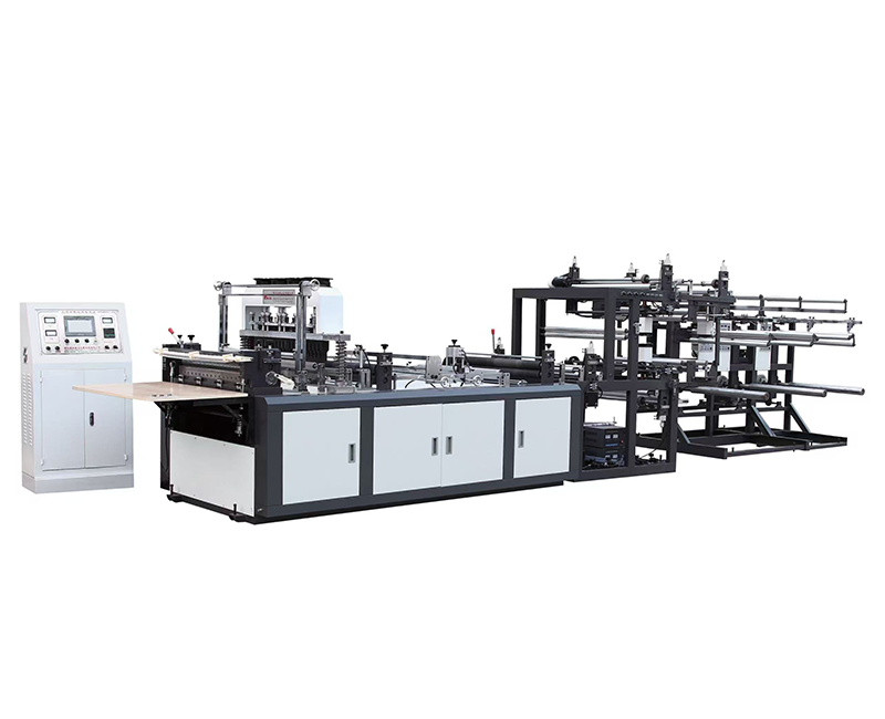 Abiadura handiko ehundu gabeko kremailera-poltsa-makina guztiz automatikoa