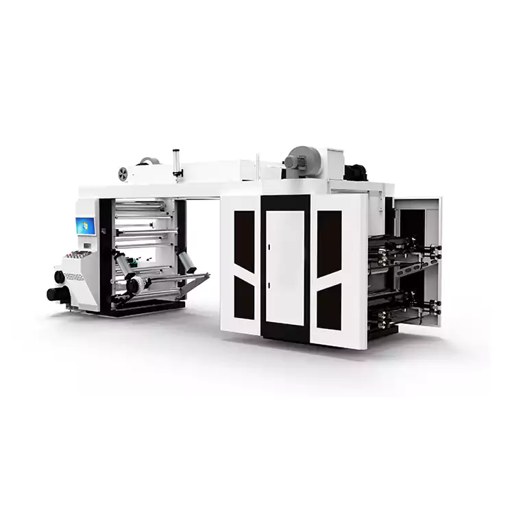 Abiadura Handiko Pila Mota Flexo Inprimatzeko Makina